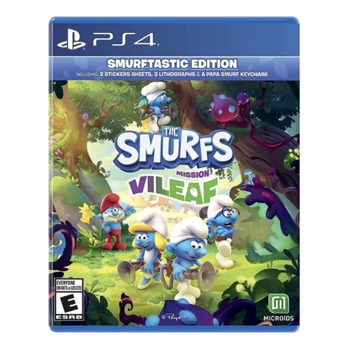 Juego The Smurfs Mission Vilaf Smurftastic Edition Ps4