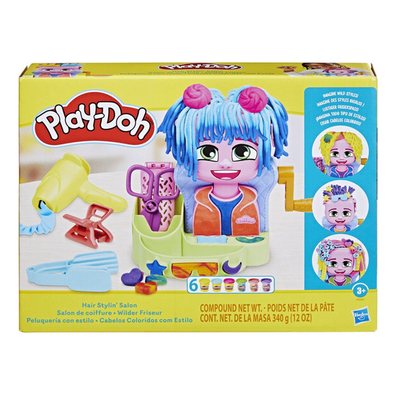 Masas Y Plastilinas Play-doh Peluquería Con Estilo Hasbro