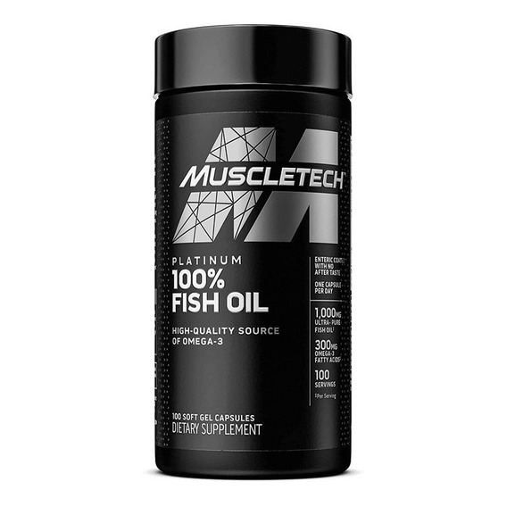 Muscletech Platinum Omega  Fish Oil  100%