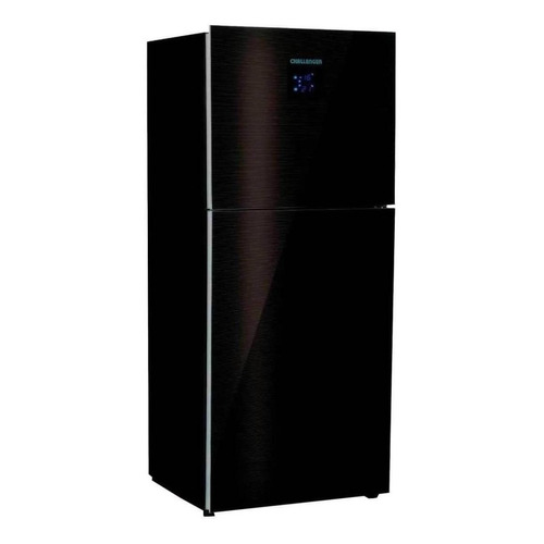 Refrigerador no frost Challenger CR 430 negro con freezer 327L 115V