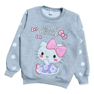 Buzos Frizados De Nena - Hello Kitty