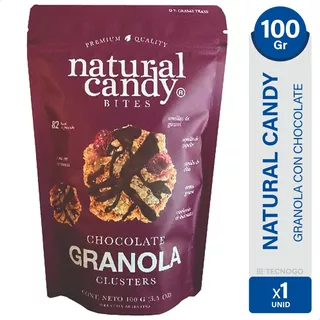 Granola Chocolate Clusters Snack Natural Candy Bites Vegano