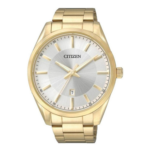 Reloj Citizen Acero Inoxidable Bi103258a Color de la correa Dorado Color del bisel Dorado Color del fondo Plateado