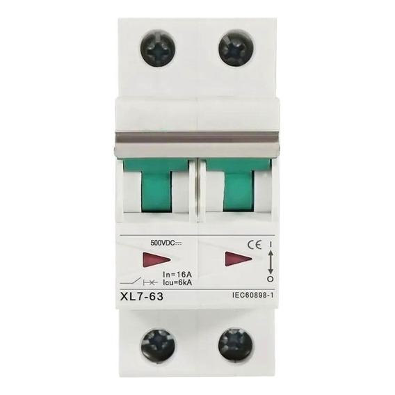 Interruptor Automático Dc 500v 2p Bipolar