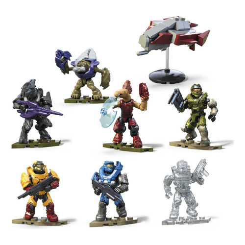 MEGA CONSTRUX™, Halo, Colección de Figuras Infinite Serie 2, Juguete Armable, Juguetes para Niños de 8 años en adelante