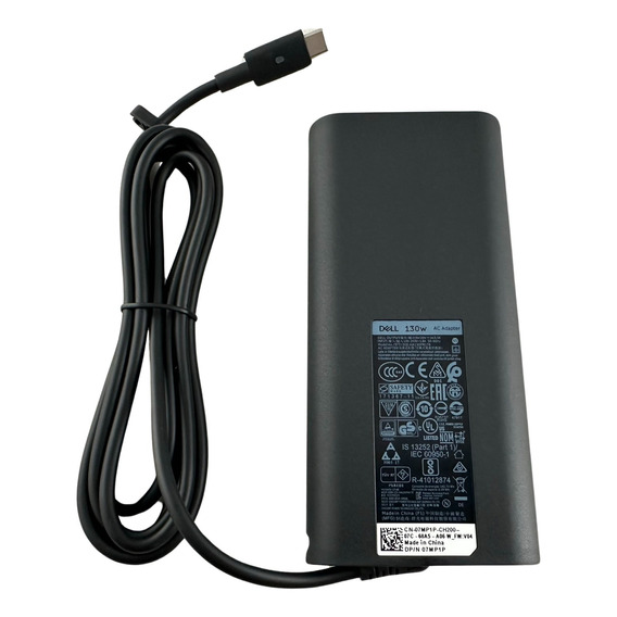 Cargador Original Dell 130w 20v 6.5a Usb Tipo C Ha130pm170