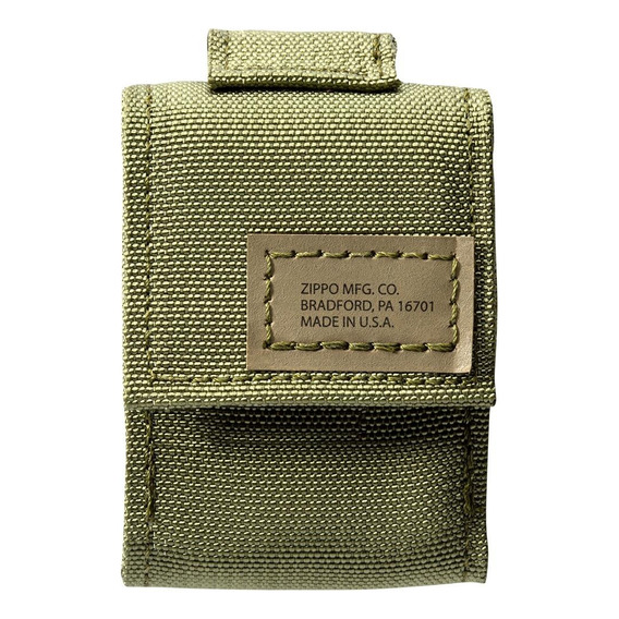 Funda Zippo 100% Original Nylon Verde 48402