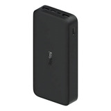 Xiaomi Redmi Powerbank Carga Rapida 20000mah Bateria Externa Color Negro