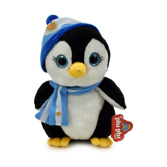 Peluche Pingüino Argentino 20cm- Orig. Phi Phi Toys 