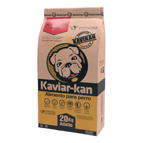 Croquetas De Ternera Para Perro Kaviar Kan 20kg 100%natural