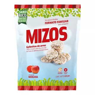 Galleta Arroz Integral Manzana 100 Grs.