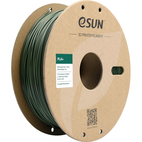 Esun PLA+ filamento 3D de 1.75mm color olive green