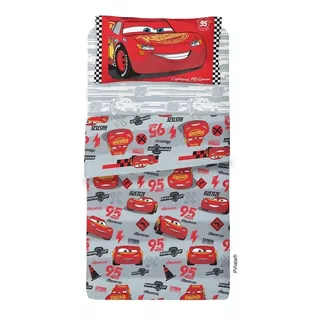 Sabanas 1½ Plaza Piñata Ultra Soft Disney Cars Mc Queen