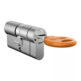 Cilindro Multiponto Alta Segurança 62mm Keylocx Euro Escovad