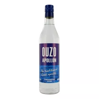 Arak Grego Ouzo Apollon Vol.alcoólico 40% - 700ml