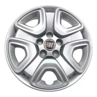 Calota Roda Ferro Aro 16 Original Fiat Toro Prata 5x110