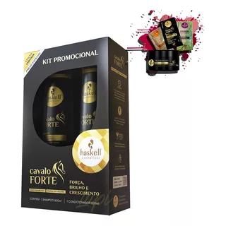 Promopack Haskell Cavalo Forte 500ml + 1 Esmalte