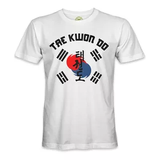 Playera Tae Kwon Do, Taekwondo Mma, 100% Algodón Peinado