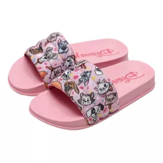 Chinelo Infantil Gatinha Marie Rosa Grandene Kids 25923