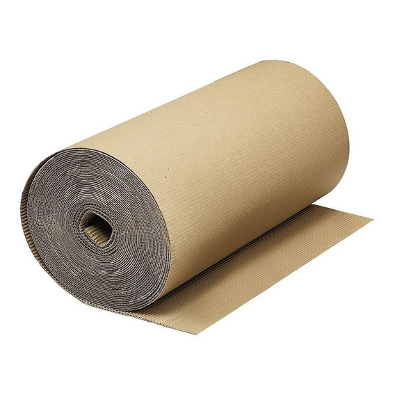 Rollo Carton Corrugado 90cm X 30mts Mudanza Muebles Embalaje