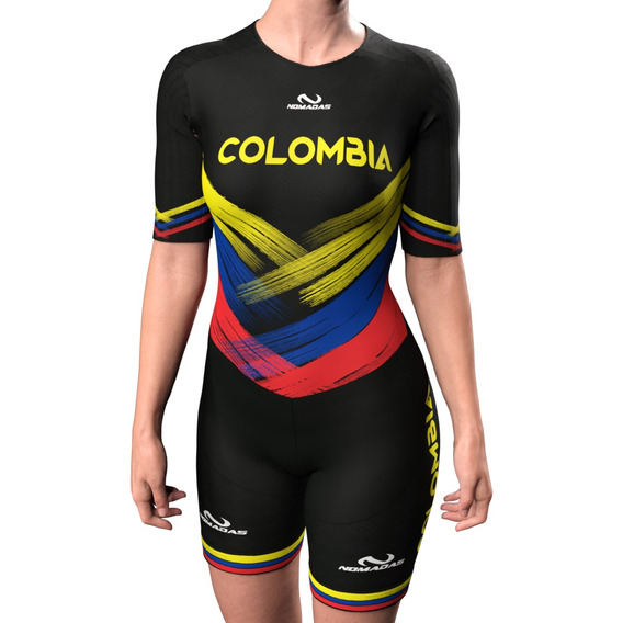 Colombia Uniforme Para Patinaje Unisex Semi-pro Licra Trusa