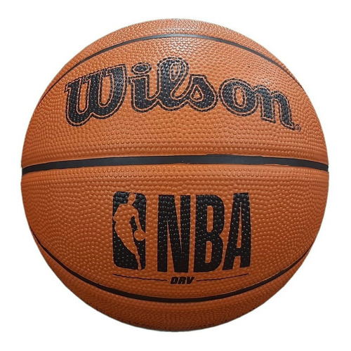 Minipelota de baloncesto Wilson Nba Drv, talla 03, naranja, Wtb9