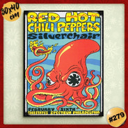 #279 - Cuadro Vintage 30 X 40 - Red Hot Chilli Peppers Rhcp