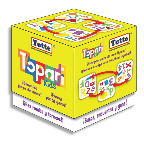 Topari Kids Totte, Siempre Coincide Una Figura Entre Las Cartas!! | 10 Divertidas Maneras De Jugar!!