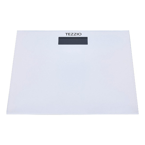 Báscula Digital En Vidrio Tezzio TB-30044 Alta Precisión 180 Kg Color Blanco