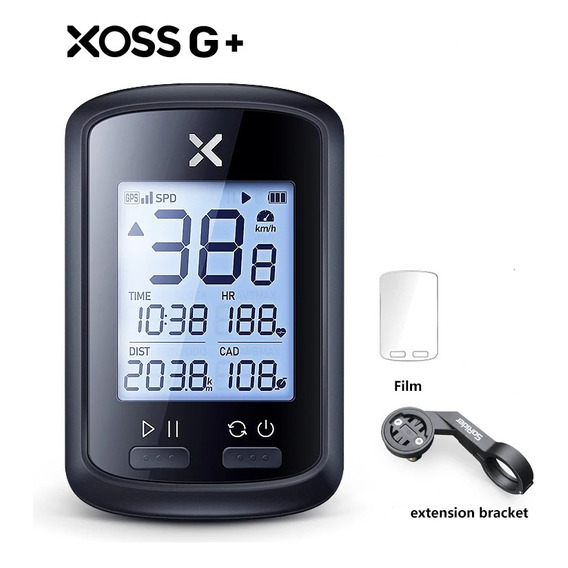 Ciclocomputador Xoss G+ Gps Odometro Barómetro