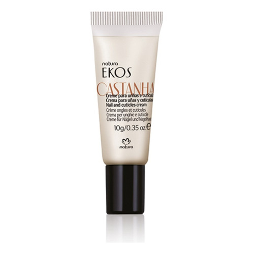  Crema Para Uñas Y Cuticulas Castaña Ekos Natura 10g