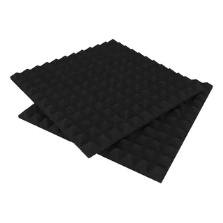 Pack X 5 U Panel Acústico Acuflex Piramide 50x50x3 Cm