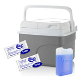 Cava Nevera Transporte Leche Materna Bebe + Termo Gel +envio