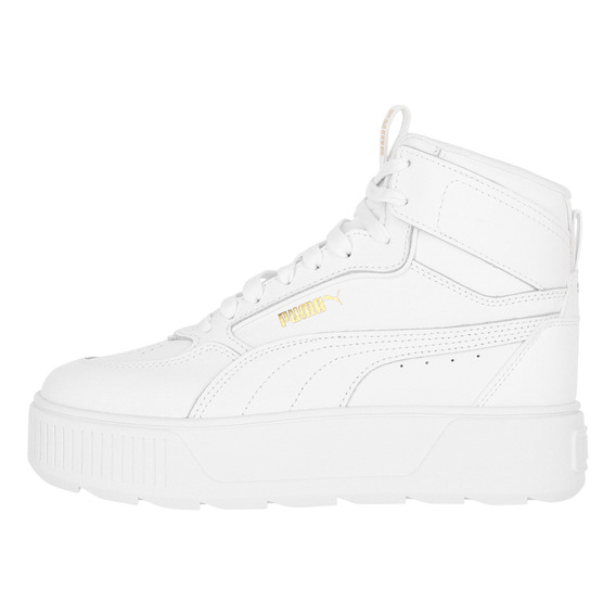 Zapatilla Puma  Karmen Rebelle Mid Mujer  White/black