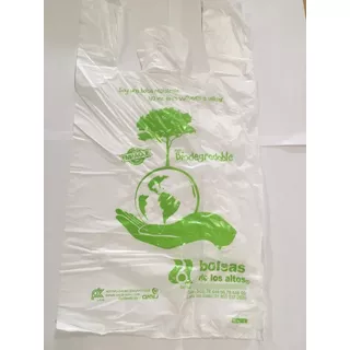 Bolsa Biodegradable Camiseta 20 Kilos