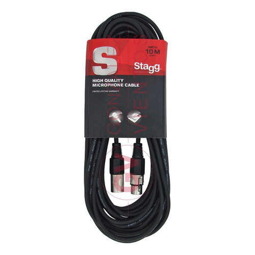 Cable Stagg Smc10 Canon Hembra - Canon Macho 10 Metros