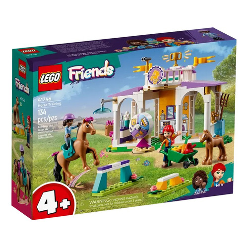 Kit Lego Lego Friends 41746 Clase De Equitación 134 Piezas