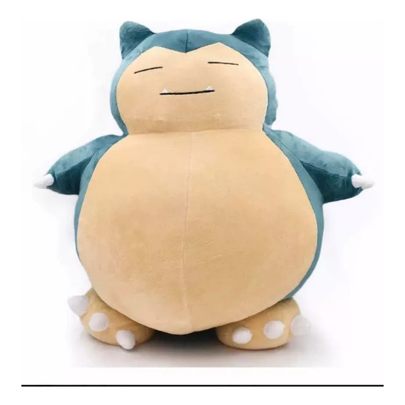 Peluche De Snorlax Azul De 30 Cm Pokémon Calidad Premium 