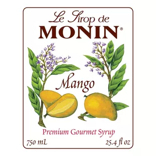 Monin-gourmet Jarabes 750 Ml (vidrio) Mango (horecas)