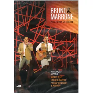 Bruno & Marrone Dvd Pela Porta Da Frente Original Lacrado