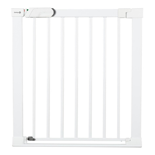 Puerta De Seguridad Para Bebe Safety 1st Flat Step Color Blanco