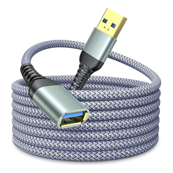 Cable Alargador Extensión 5m Usb 3.0 Tipo A Macho A Hembra 