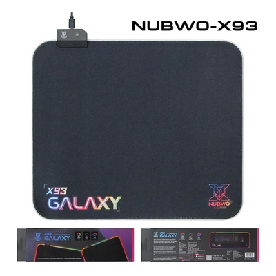 Mousepad Gaming Rgb  Galaxy  X93 De Escritorio 