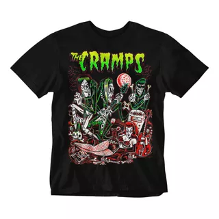 Camiseta Punk Rock The Cramps C8