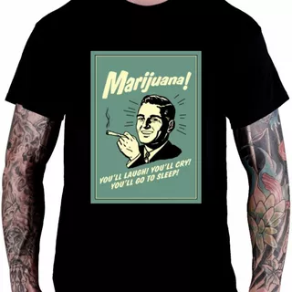 Camiseta Camisa Marijuana Maconha Fumando Erva Zen