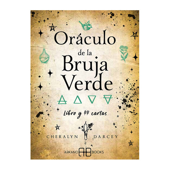 Oraculo De La Bruja Verde, De Darcey, Cheralyn. Editorial Arkano Books, Tapa Blanda En Español