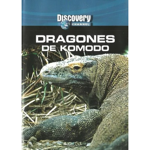 Dragones De Komodo Discovery | Dvd Película Nueva Documental