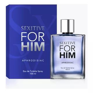 Perfume Hombre Sexitive For Him Men C/feromon Estimulant Volumen De La Unidad 100 Ml