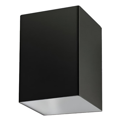 Aplique Unidireccional Iluminacion Exterior Apto Led Gu10 Negro