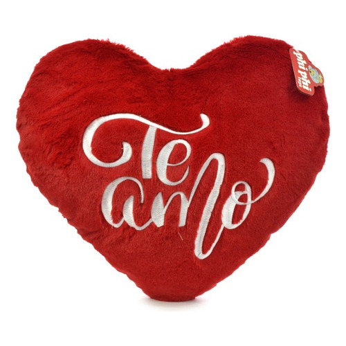 Peluche Almohadon Corazon Te Amo 45cm - Phi Phi Toys